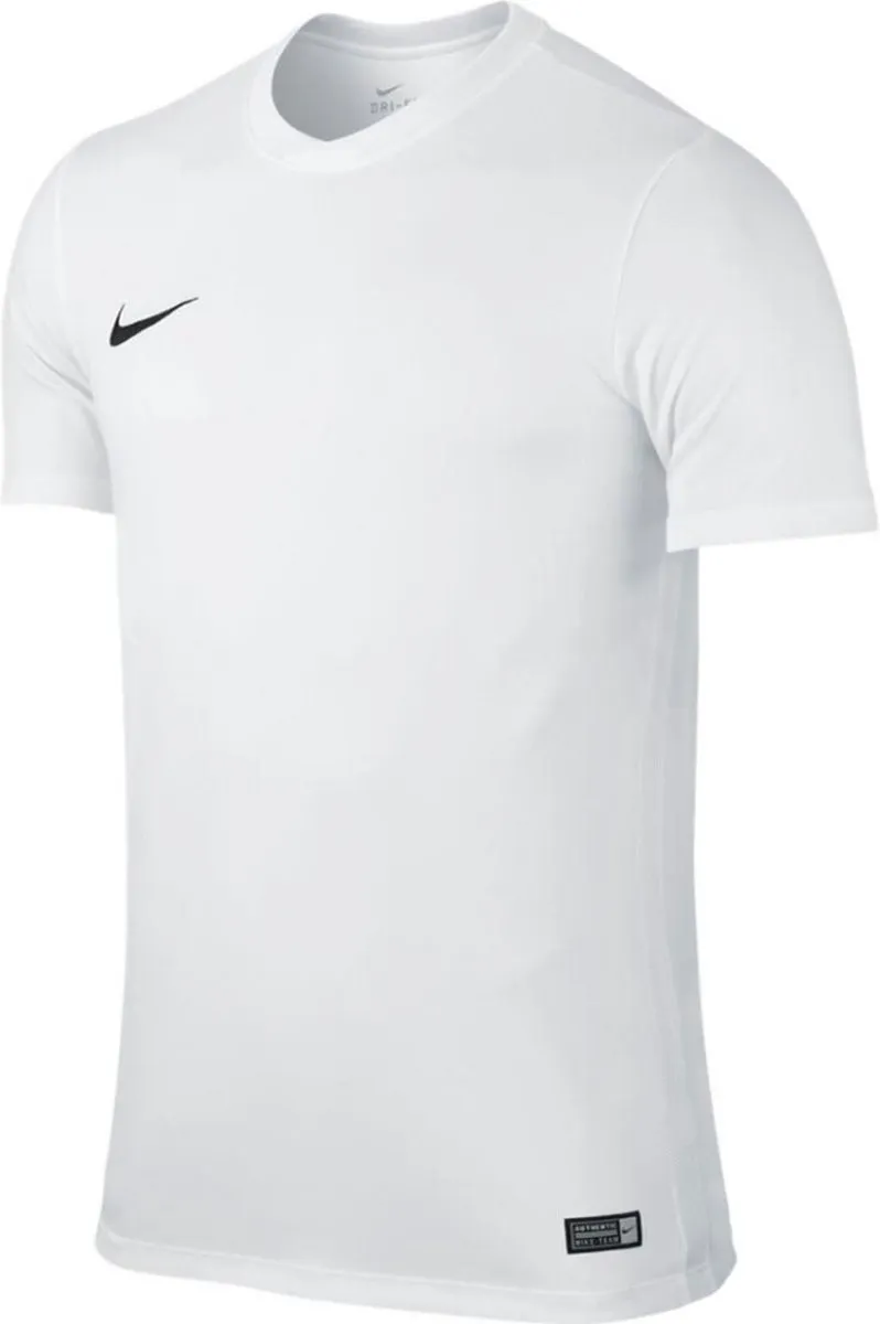 Nike SS Youth Park VI Sportshirt Kinderen - L - Wit/Zwart