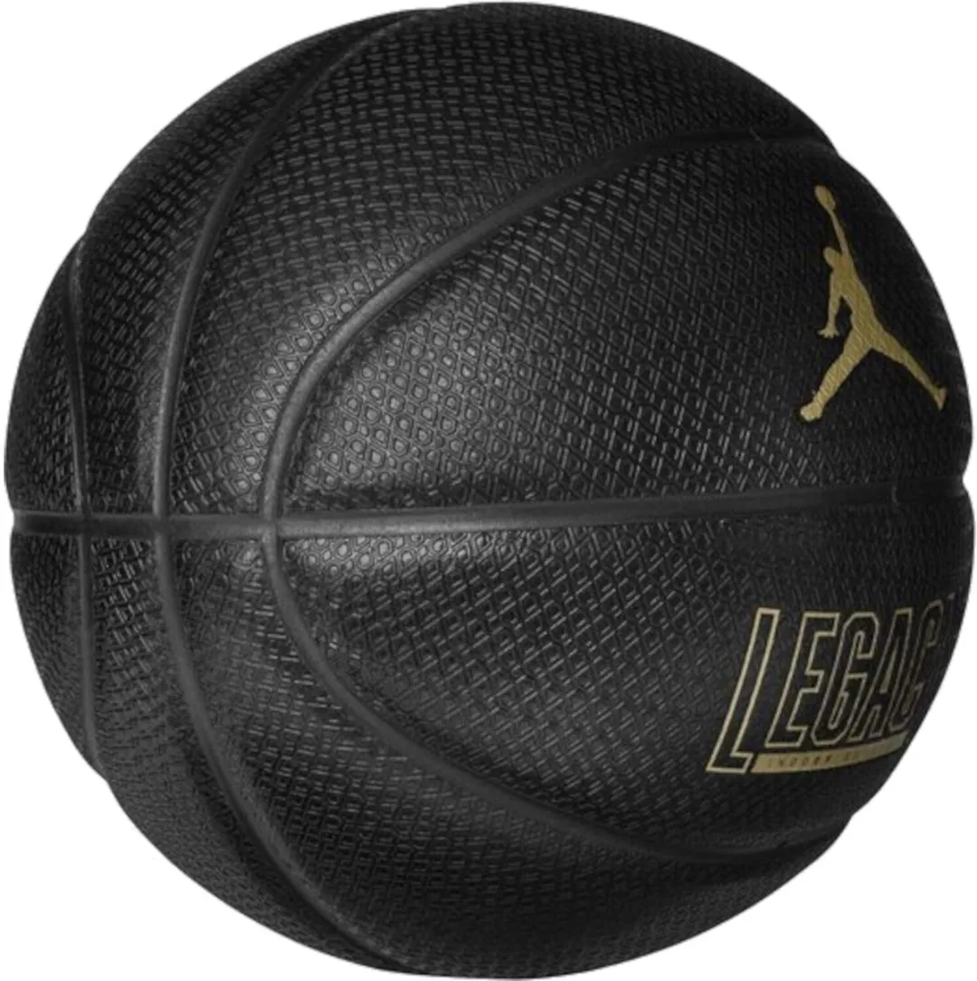 Nike Jordan Legacy 8P Basketbal - Maat 7 - Zwart/Goud