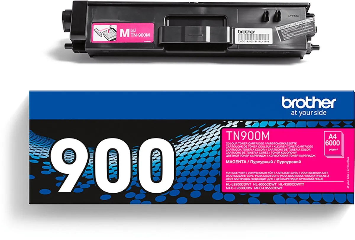 Brother TN-900M Tonercartridge - Magenta