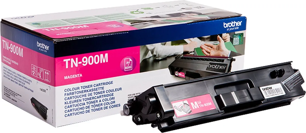 Brother TN-900M Tonercartridge - Magenta