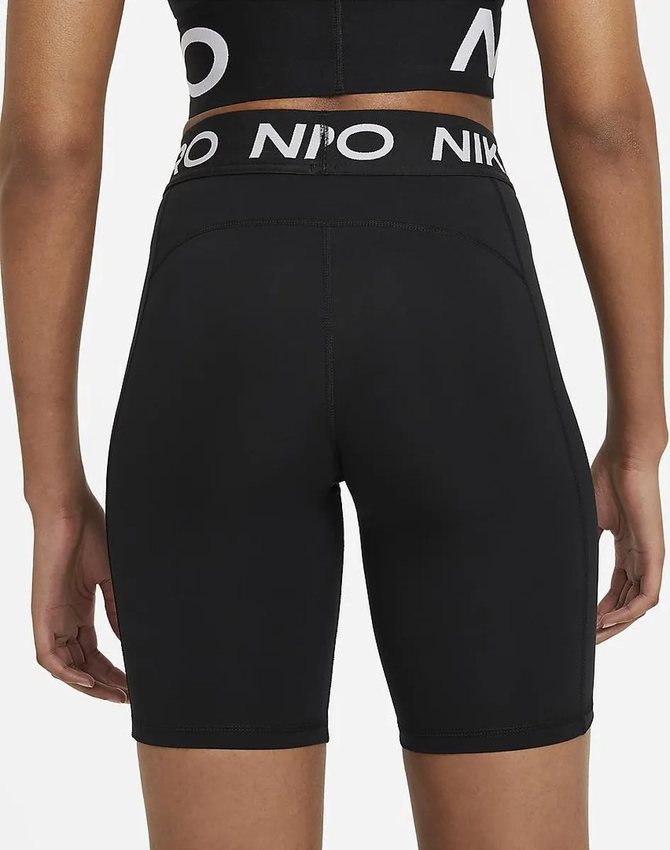 Nike Pro 365 8IN Sportbroek Dames S - Zwart