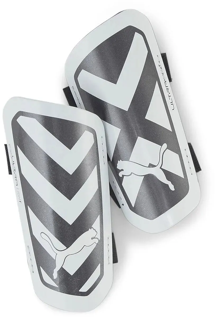 PUMA Ultra Light Strap Scheenbeschermers XS - Zwart/Wit - afbeelding 6 van 6