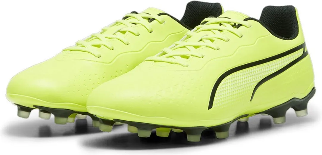 PUMA King Match FG/AG Voetbalschoenen - 44 - Groen
