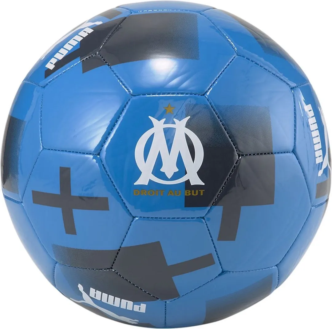 PUMA Olympique Marseille Voetbal Pre Match - Maat 4 - Blauw