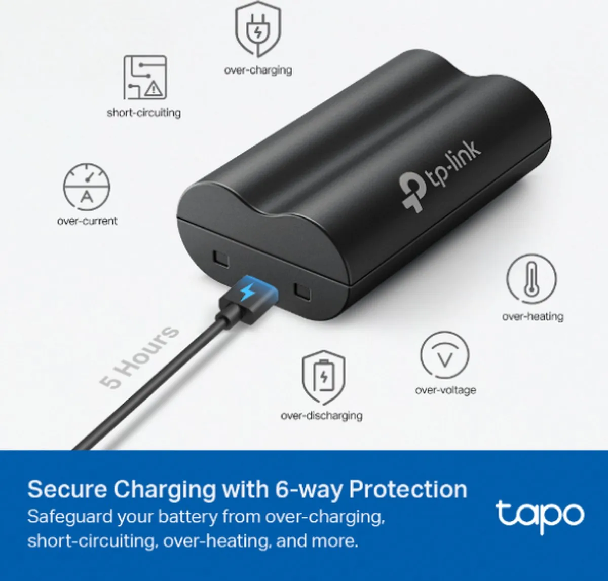 TP-Link Tapo A100 Accu 6700mAh