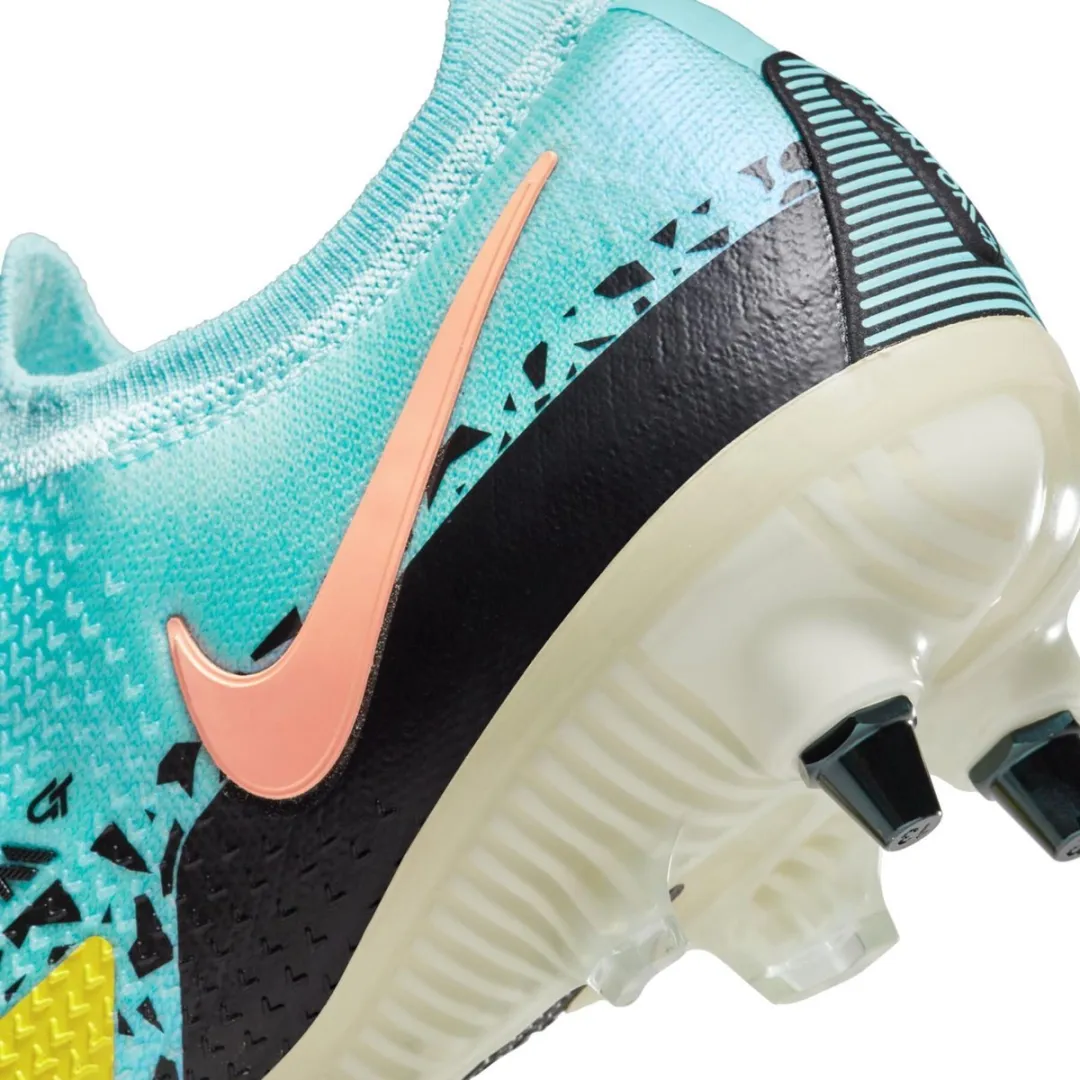 Nike Phantom GT2 Elite SG-PRO AC Voetbalschoenen 42.5 - Blauw/Geel