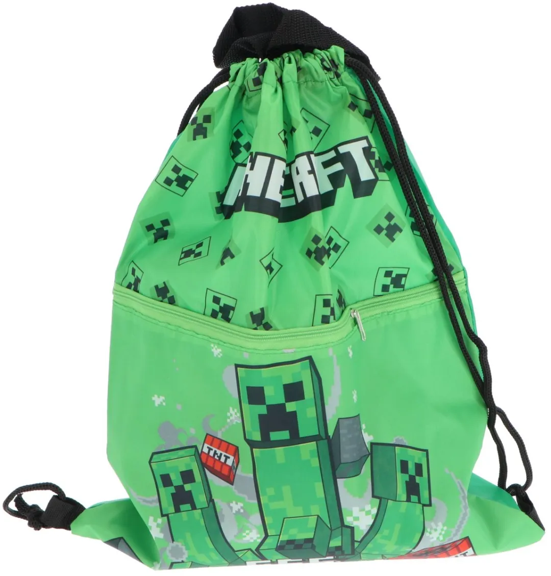 Minecraft Luxe Gymtas - Multi Colour