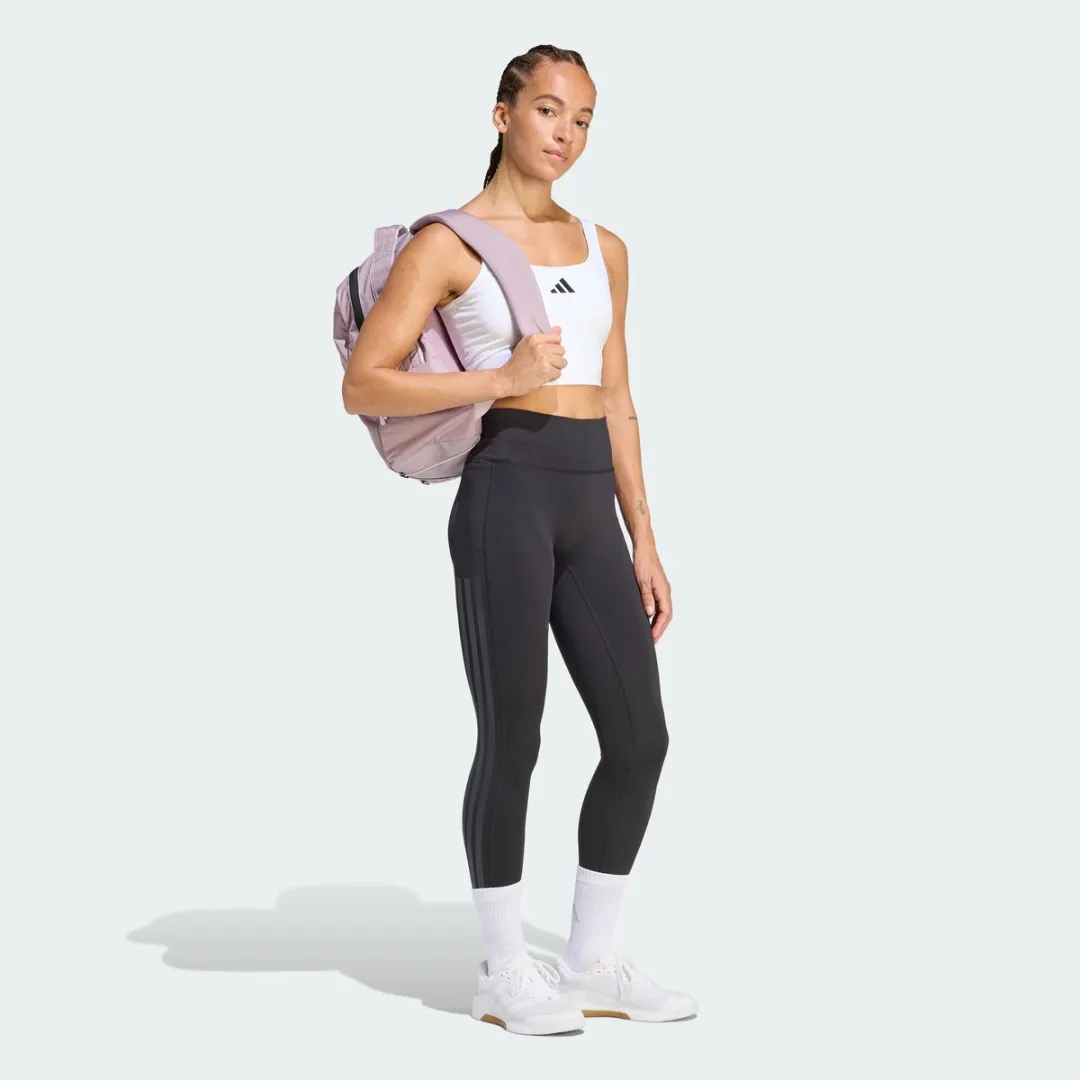 Adidas Performance Optime 3-Stripes 7/8 Workoutlegging XXS - Zwart