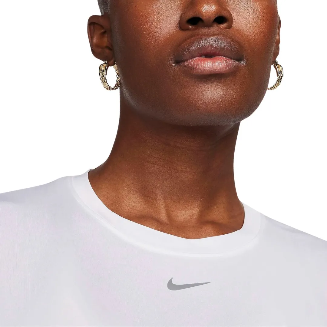 Nike NK One Classic DF Top Dames - Wit/Zwart - L