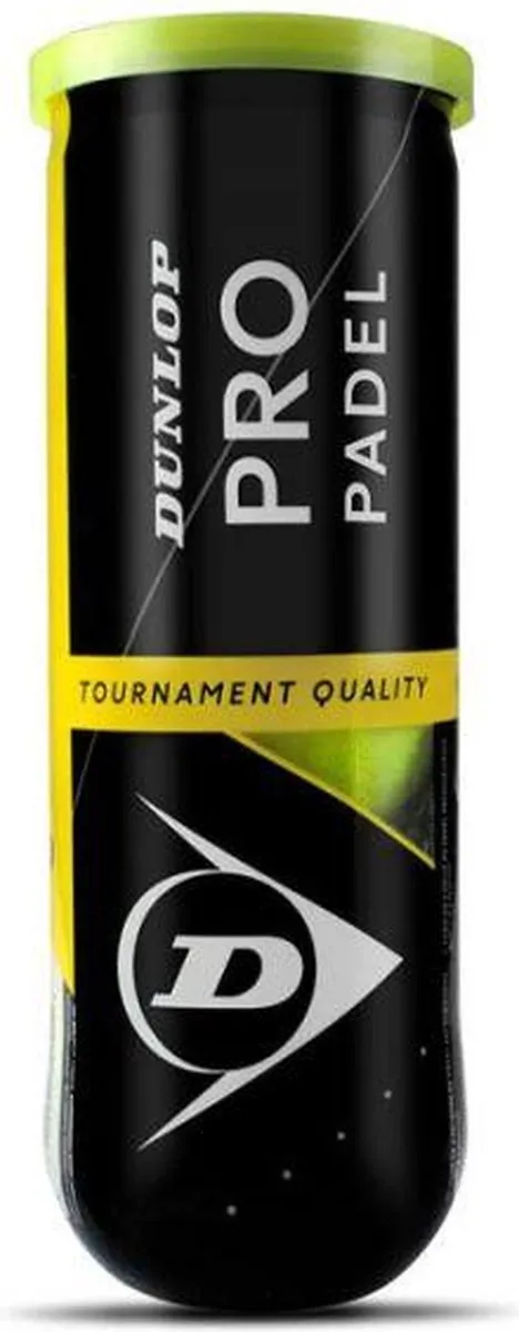 Dunlop Pro Padelballen - 72 Stuks (24x3) - Geel