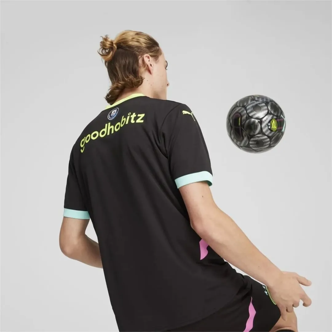 PUMA PSV Uit-Shirt 24/25 - S - Black/Yellow Alert