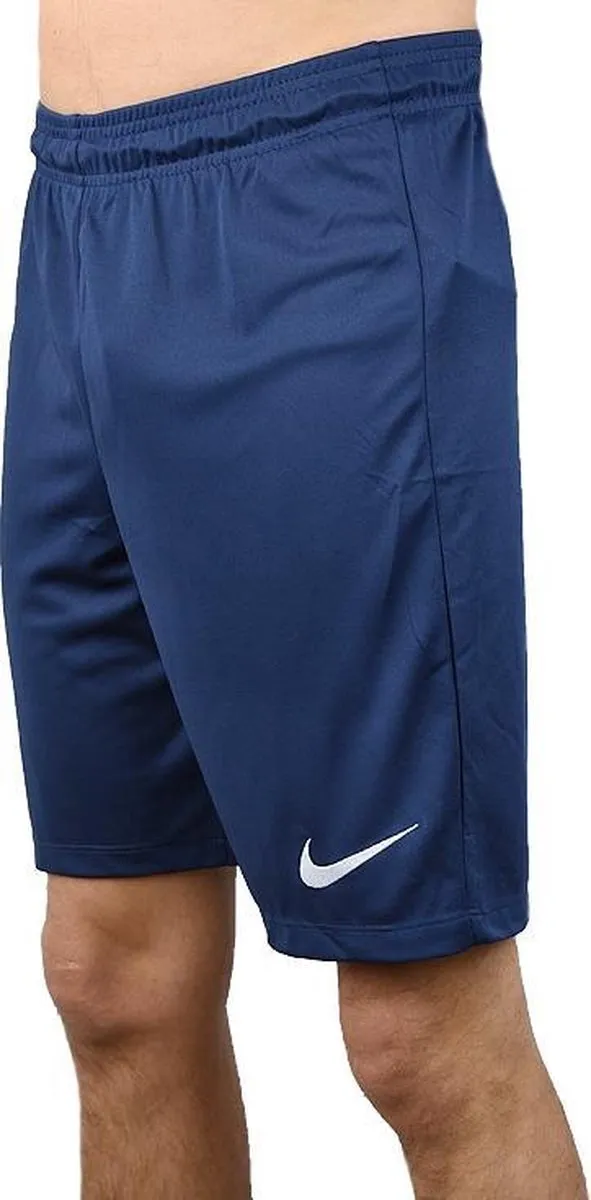Nike Park II Knit Short Heren - S - Midnight Navy/Wit