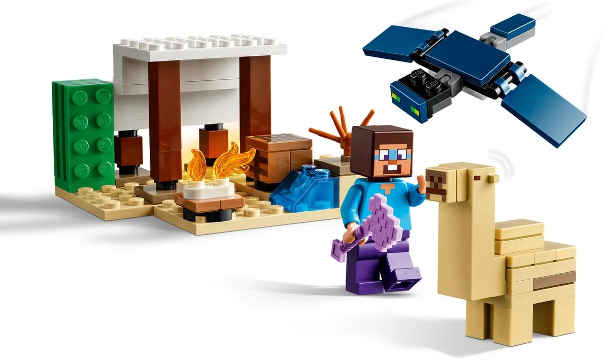 LEGO Minecraft Steve's Woestijnexpeditie 21251 - Meerkleurig
