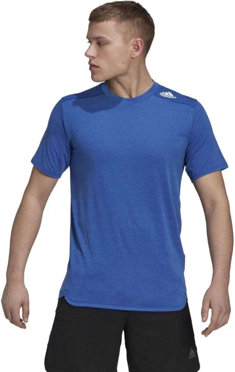 adidas D4T Shirt HL8819 - S - Blauw
