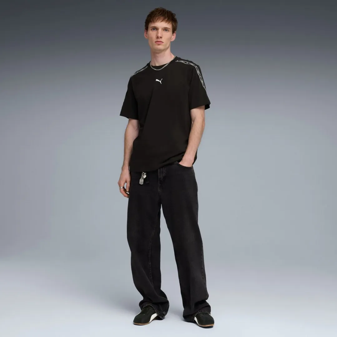 PUMA Ess Tape T-shirt S - Zwart