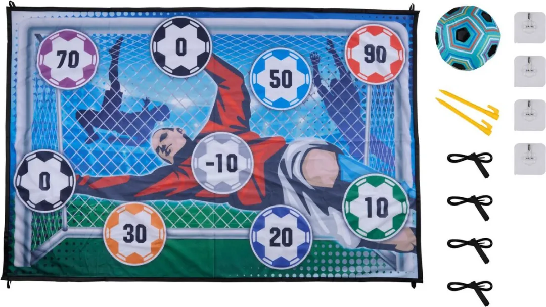 Eddy Toys Voetbaldoel Speelset - Meerkleurig