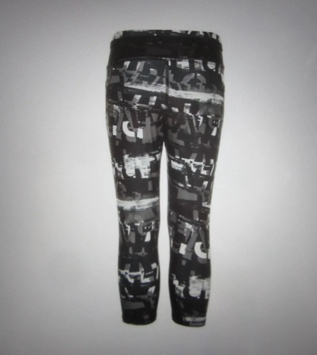 PUMA Sport Legging 152 - Zwart/Grijs/Wit