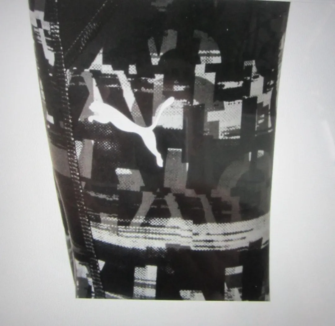 PUMA Sport Legging 152 - Zwart/Grijs/Wit