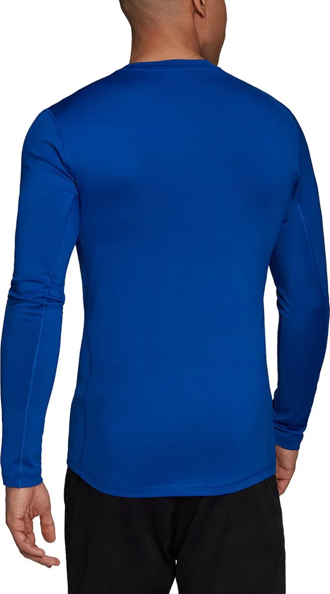 Adidas Techfit Warm Long Sleeve Top - Blauw XL