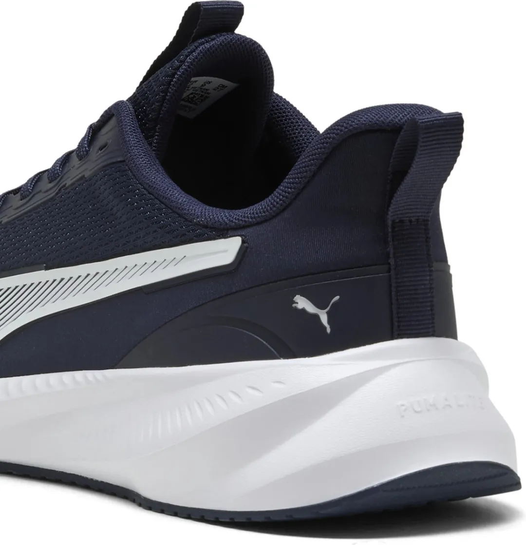 PUMA Flyer Lite 3 Unisex Sportschoenen - 42.5 - Navy/Wit