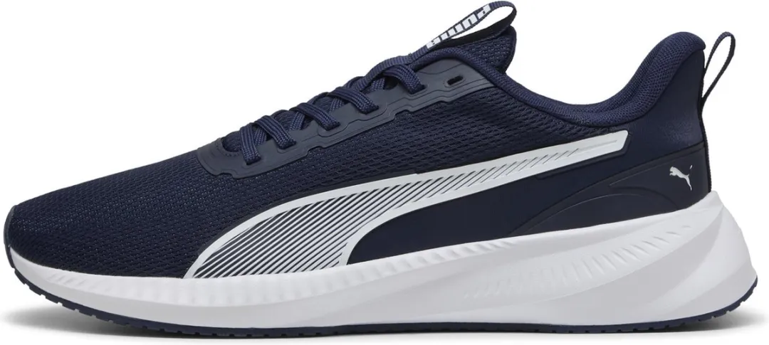 PUMA Flyer Lite 3 Unisex Sportschoenen - 42.5 - Navy/Wit