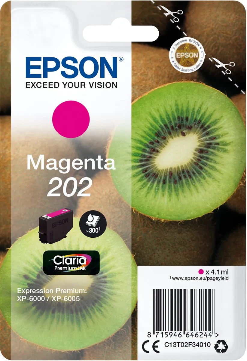 Epson Claria Premium Ink C13T02F34020 Magenta