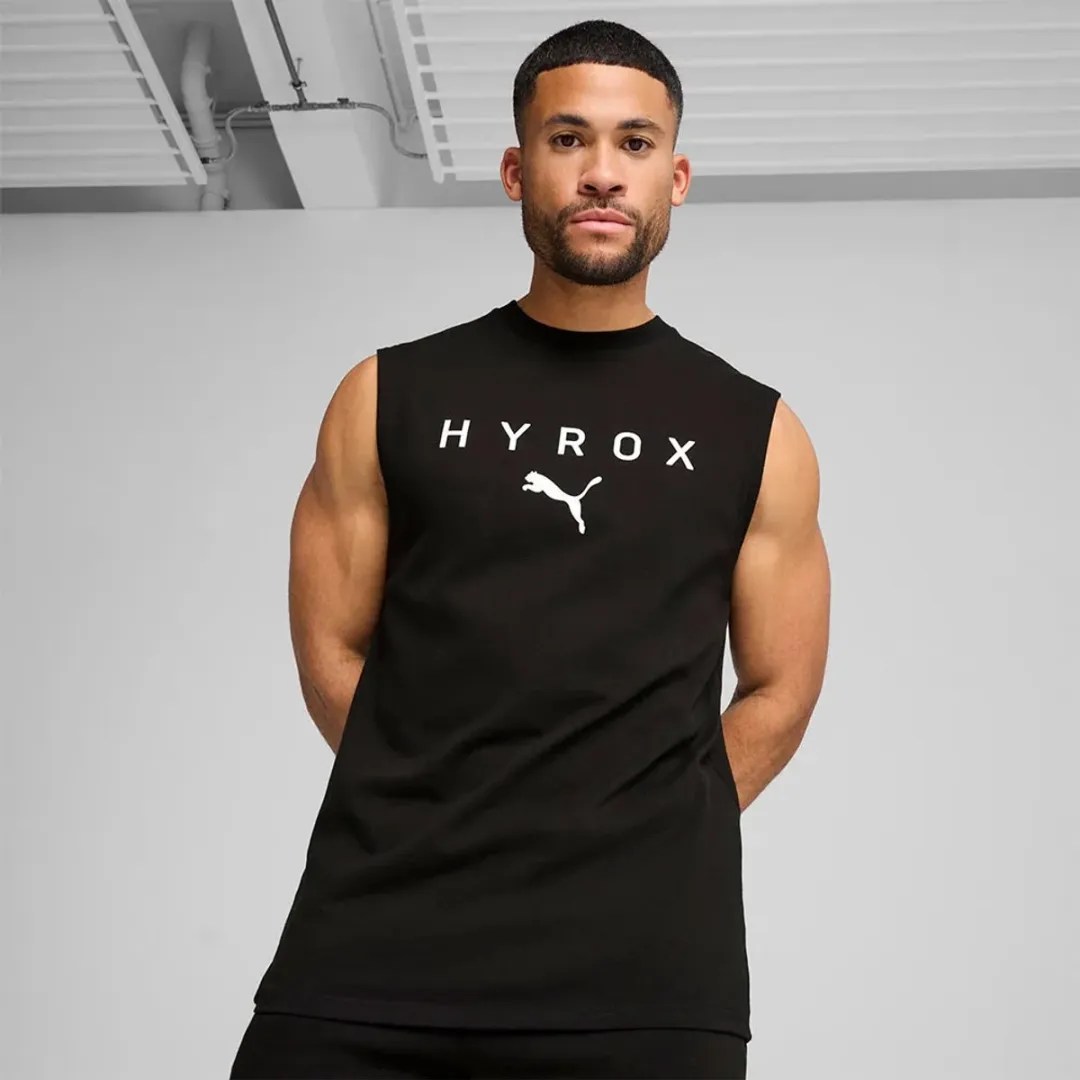 PUMA X Hyrox Cutoff Mouwloos T-shirt XS - Zwart