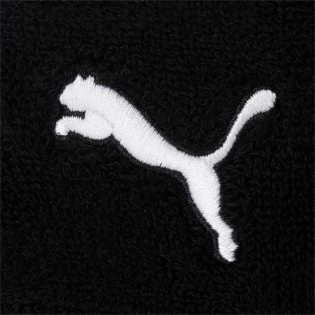 PUMA Zweetbandjes - 2 Stuks - Zwart