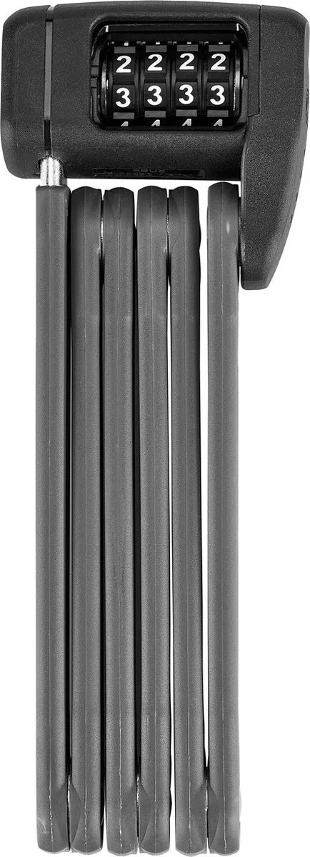 ABUS Bordo Combo Lite 6055C/85 Vouwslot - Zwart - afbeelding 6 van 6