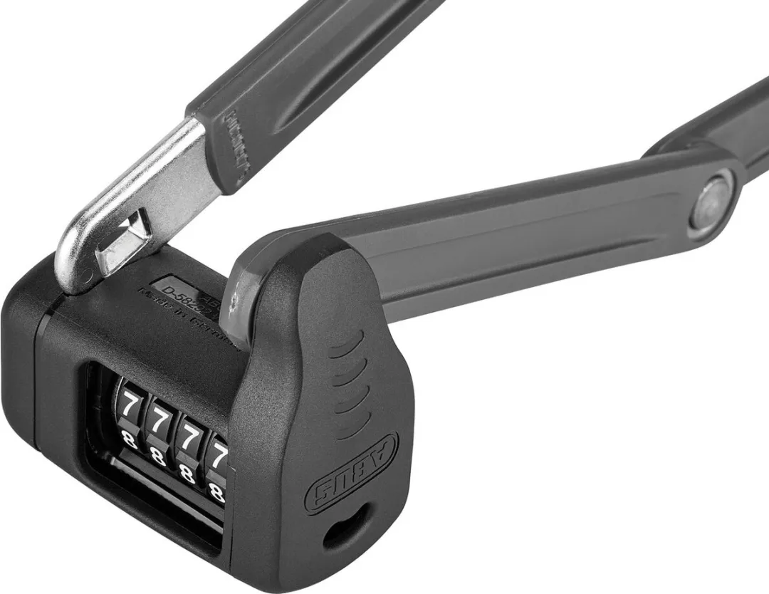 ABUS Bordo Combo Lite 6055C/85 Vouwslot - Zwart