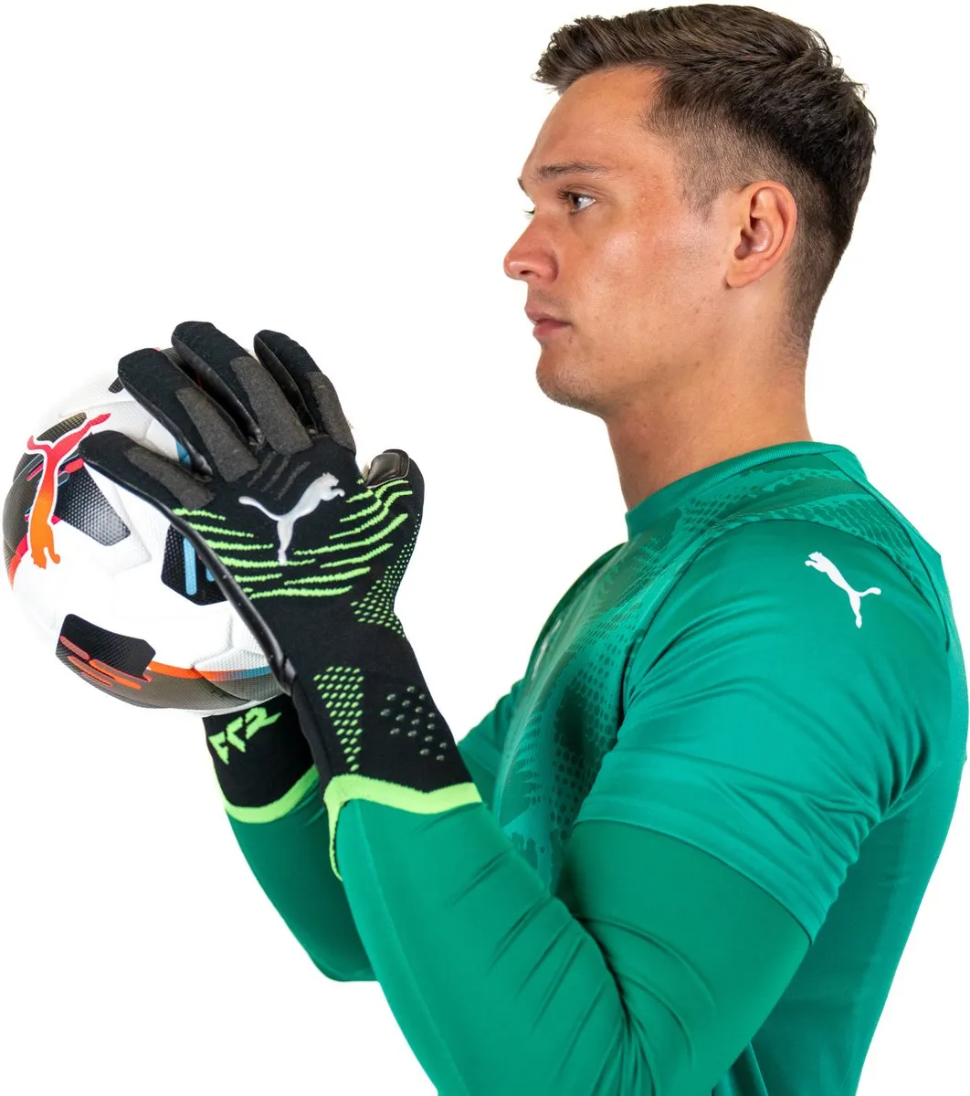 PUMA Future Ultimate NC Keepershandschoenen - Maat 8.5 - Zwart/Fluro Groen