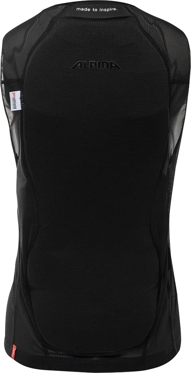 Alpina Proshield Protector Vest Dames L - Zwart