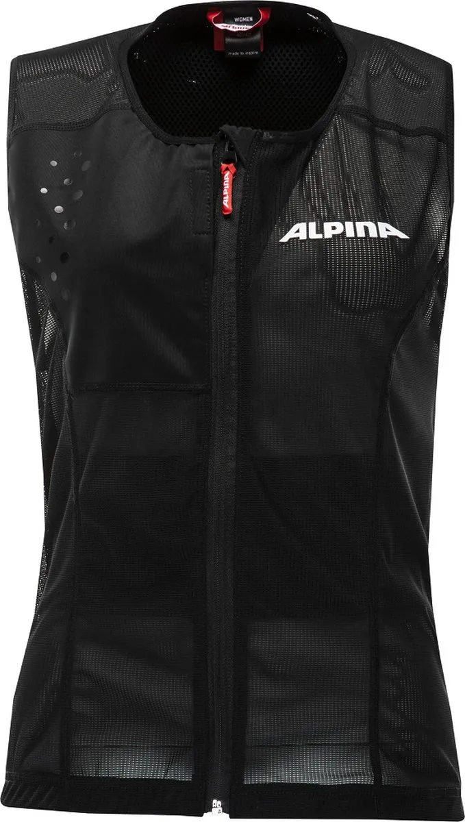 Alpina Proshield Protector Vest Dames L - Zwart
