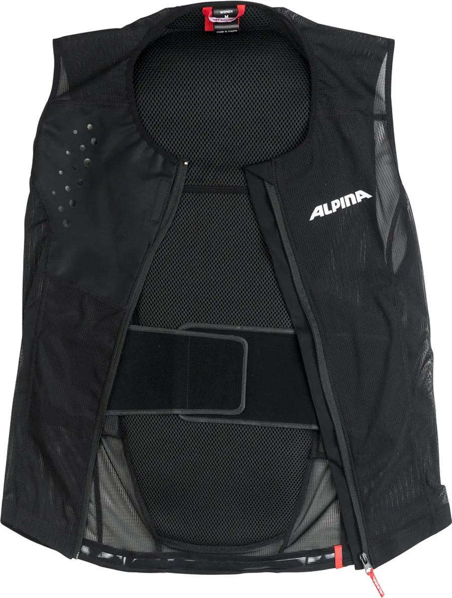 Alpina Proshield Protector Vest Dames L - Zwart