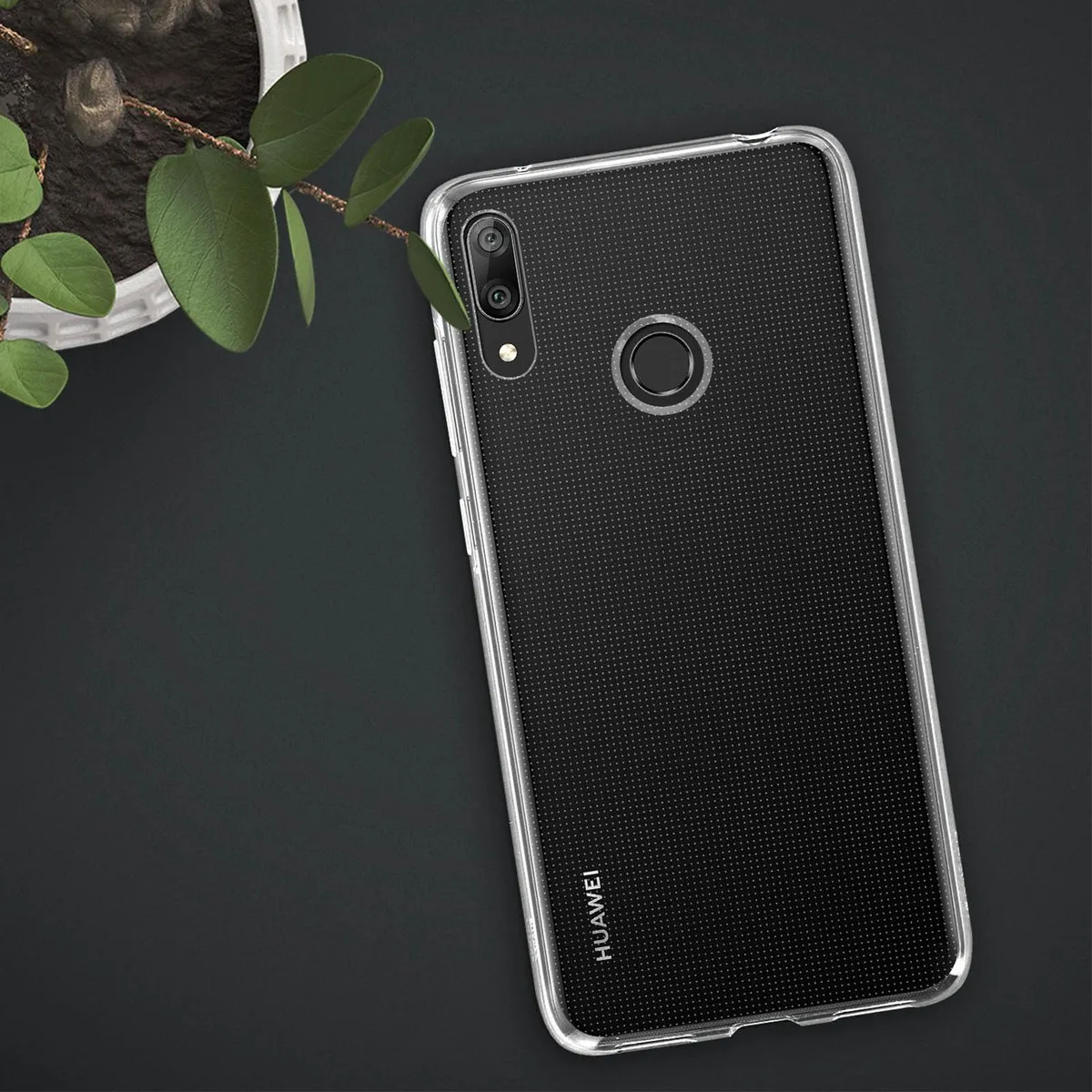 Huawei Y7 2019 TPU Hoesje - Transparant