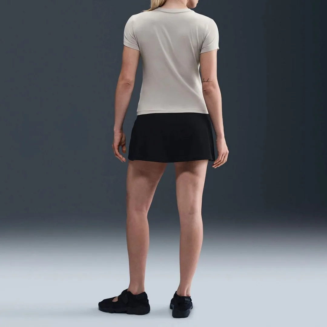 Nike Sportswear Chill Knit Shirt Dames L - Grijs