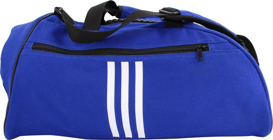 Adidas Cotton Sports Sporttas M - Blauw/Wit