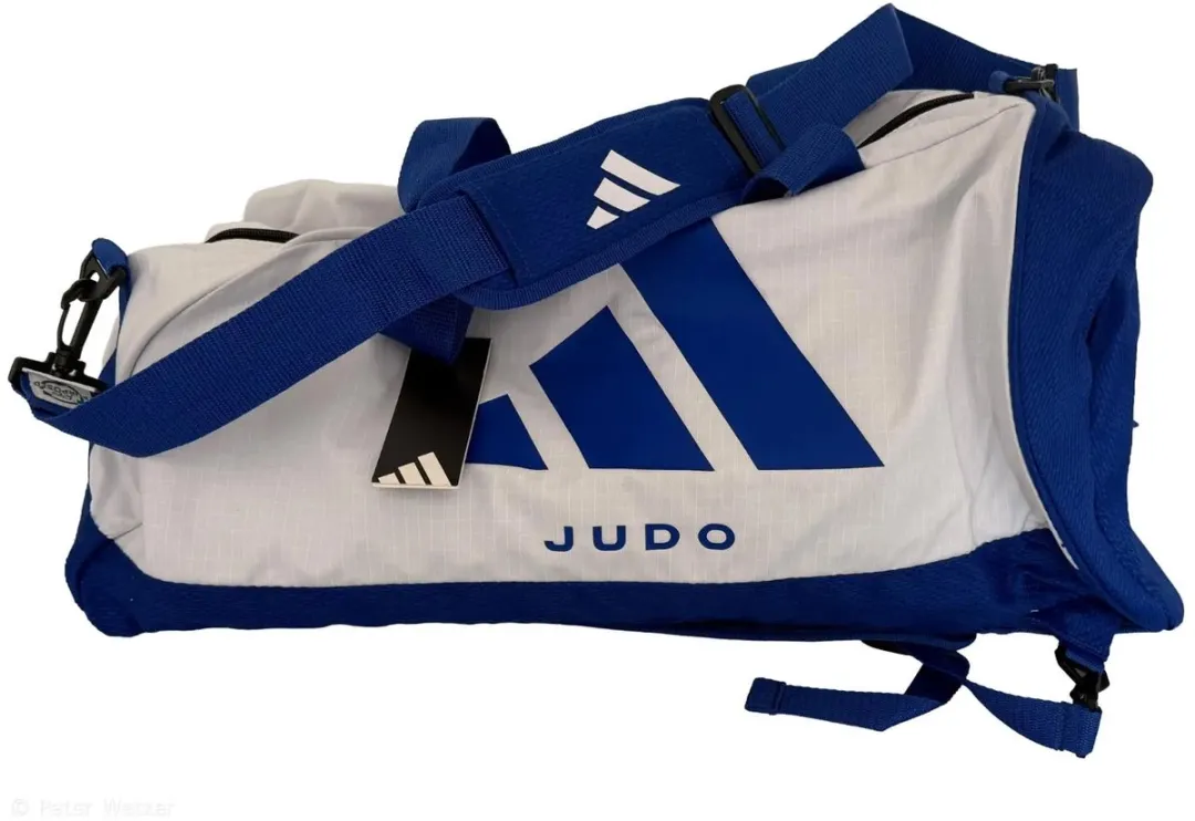 Adidas Cotton Sports Sporttas M - Blauw/Wit