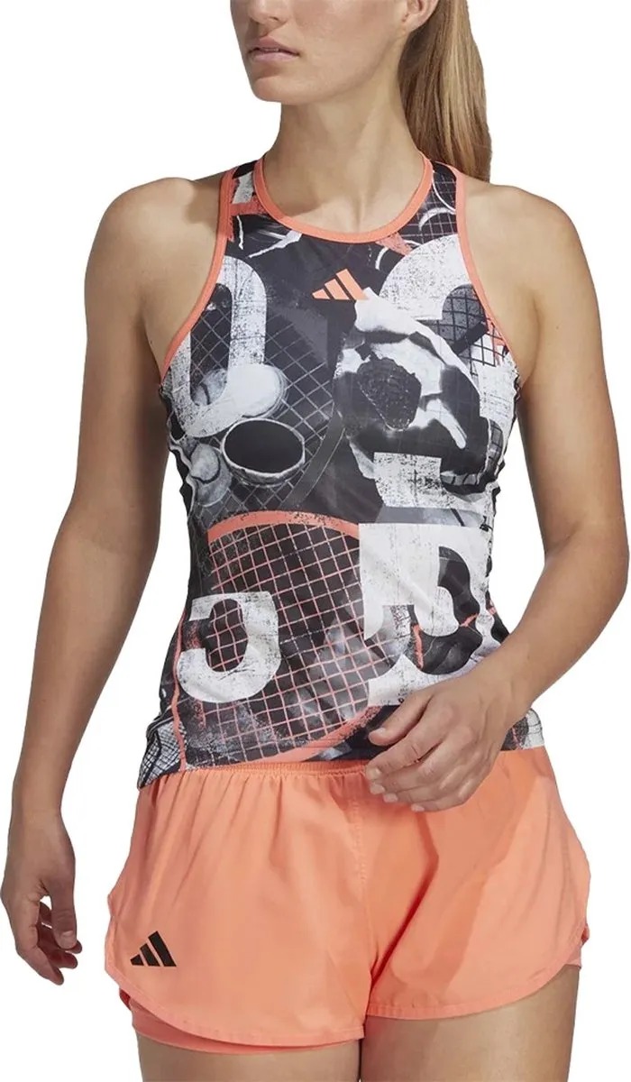 Adidas Tennis Tanktop Dames - XS - Zwart