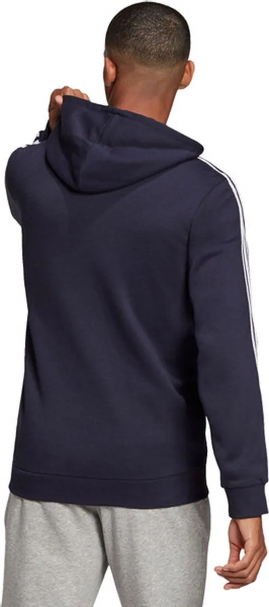 adidas Essentials Fleece FZ Hood Heren - Navy S