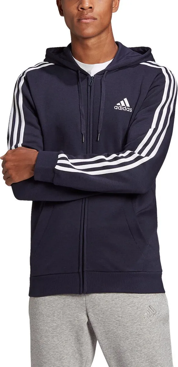 adidas Essentials Fleece FZ Hood Heren