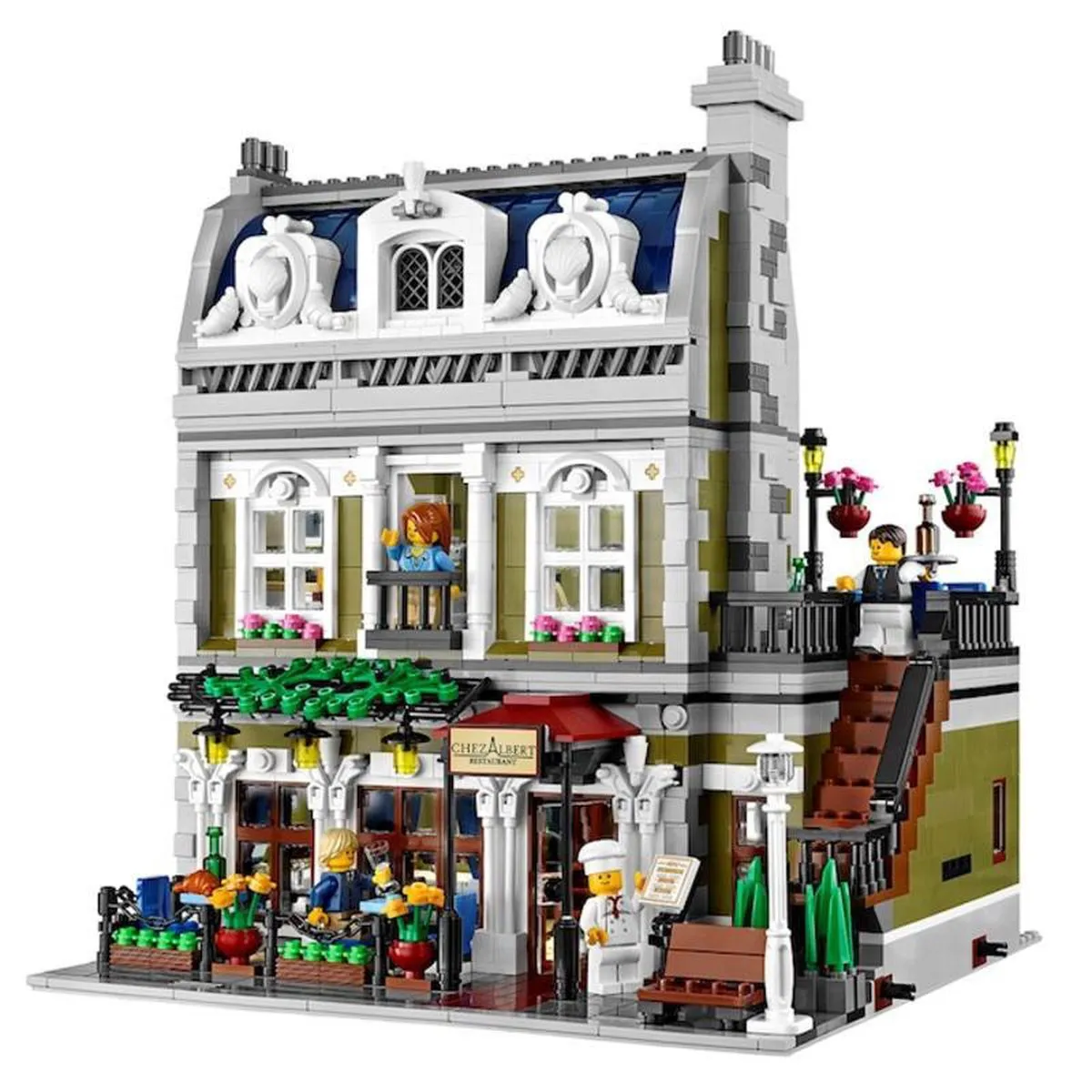 LEGO Creator Expert Parisian Restaurant 10243 - 2469 Stukken - afbeelding 4 van 5