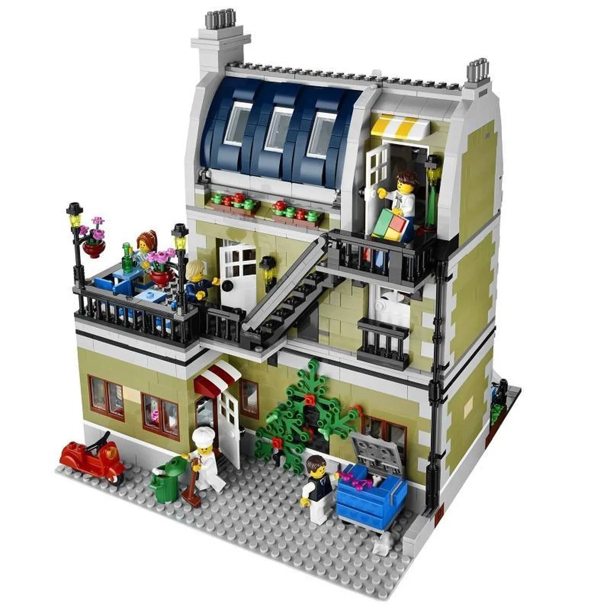 LEGO Creator Expert Parisian Restaurant 10243 - 2469 Stukken - afbeelding 5 van 5