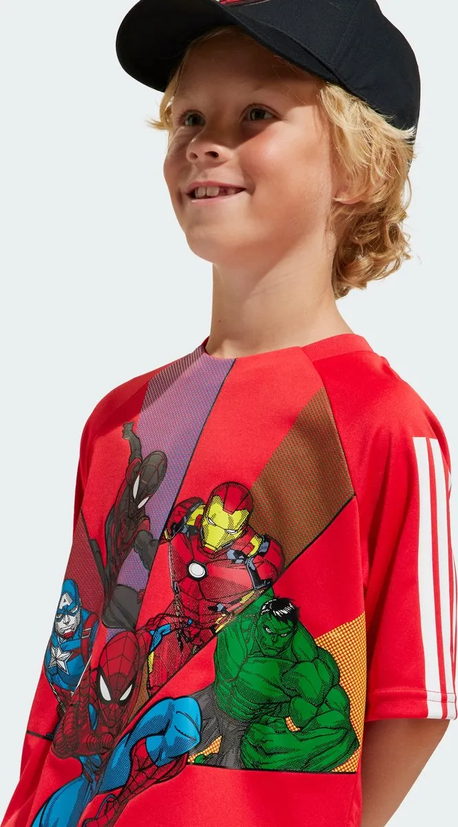adidas Marvel Spider-Man T-shirt - Kinderen 92 - Rood