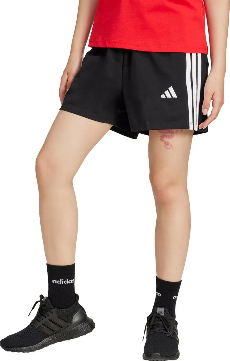 adidas Essentials 3-Stripes Short Dames - Zwart S