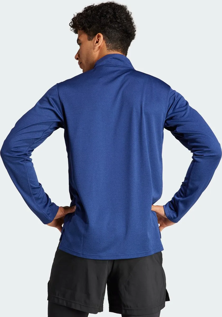 adidas Performance Train Essentials Longsleeve Heren - Blauw XS