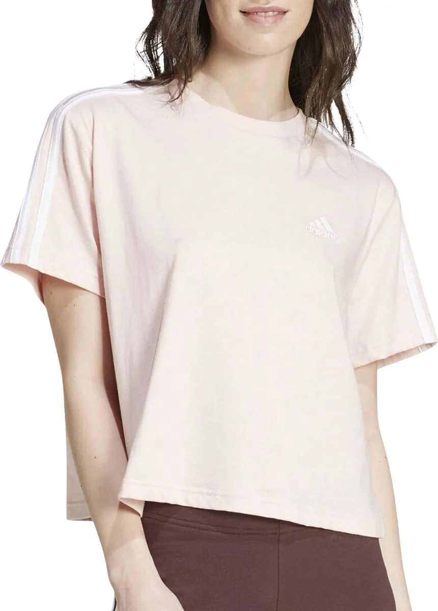 adidas Essentials 3-Stripes Cropped Shirt