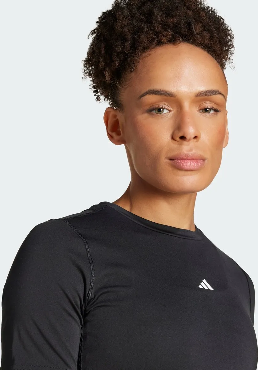 adidas Performance TECHFIT Training T-shirt IK7920 - L - Zwart