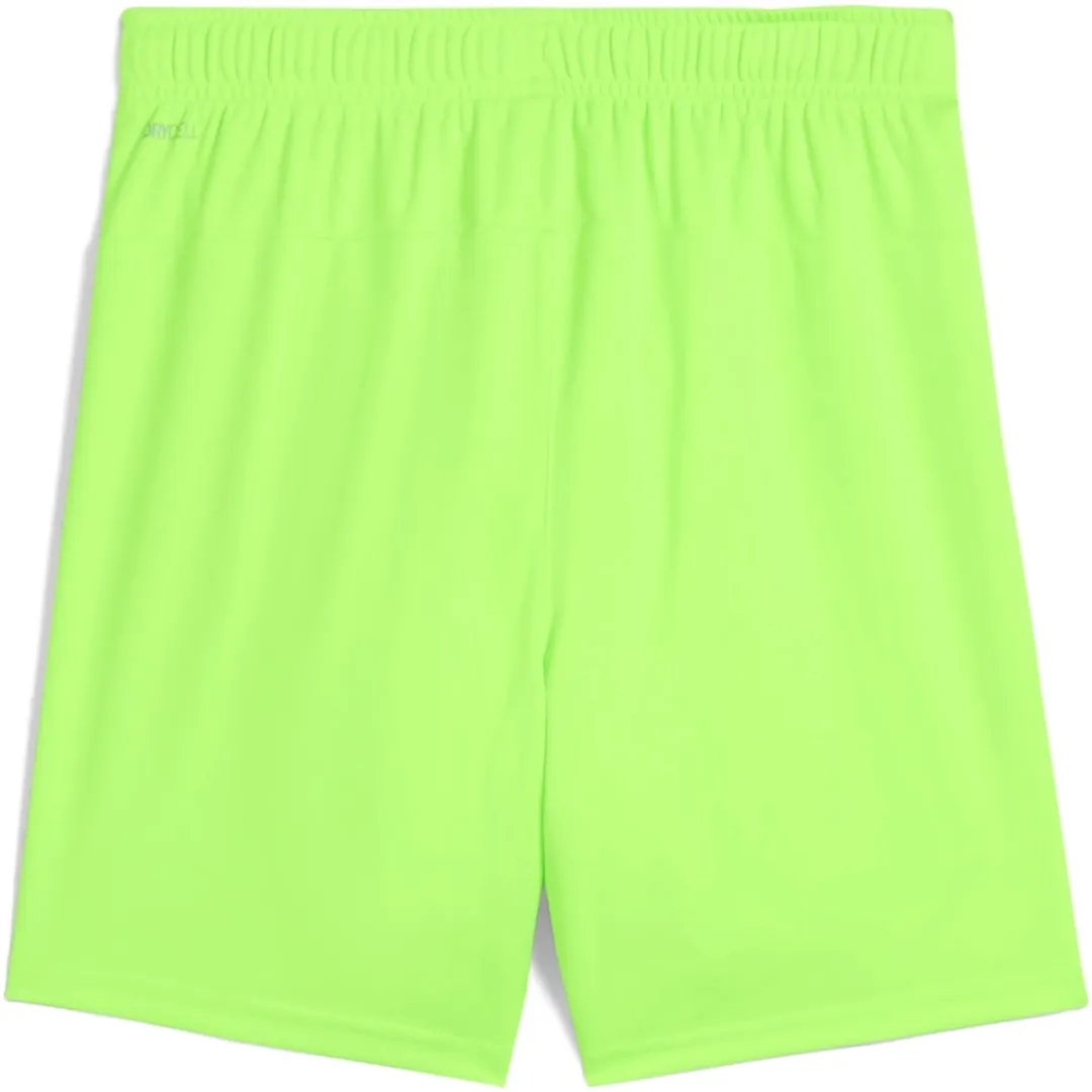 PUMA TeamGoal Shorts Jr 705753 - 140 - Green Glare/Black