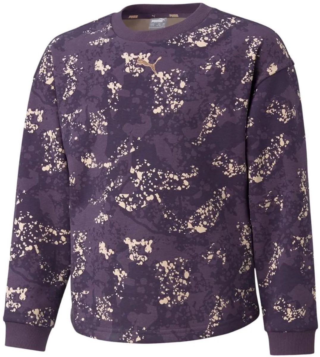 PUMA Alpha AOP Crew FL Sweater